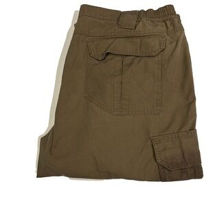 CQR Tactical Cargo‎ Pants Men's 42x32 Khaki Green Ripstop Hiking Outdoors Work